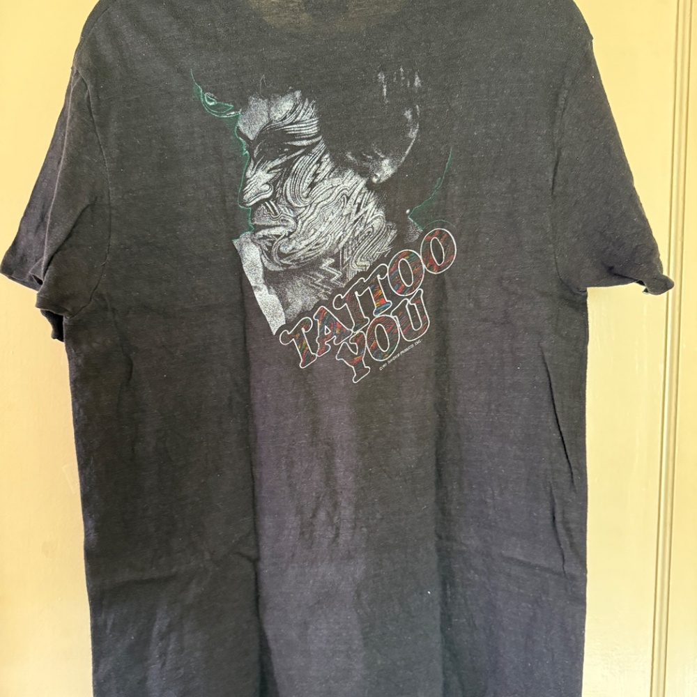 RARE/VINTAGE 1981 The Stones Tattoo You Tour T-shirt - Picture 2 of 4